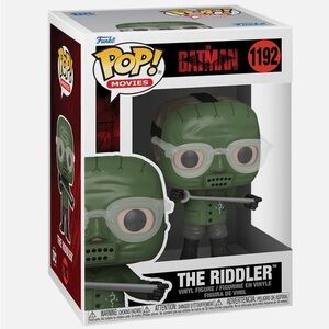 Funko Pop The Riddler Green and Black Vinyl Figure